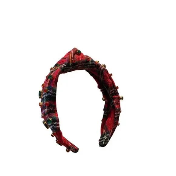 MimimeLand Paris Plaid Headband made in Italy